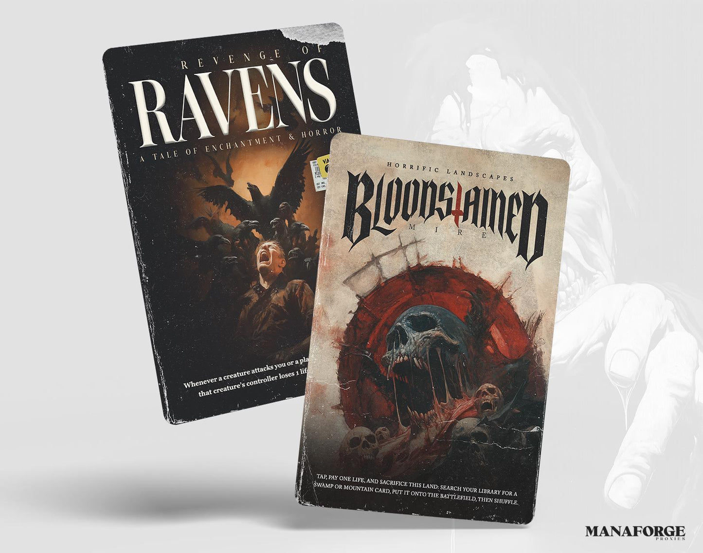 Rakdos Staples Vintage Horror Novels Volume II | Full Art MTG Proxies for Commander & Casual Play