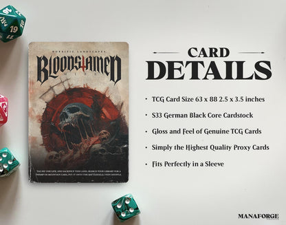 Rakdos Staples Vintage Horror Novels Volume II | Full Art MTG Proxies for Commander & Casual Play