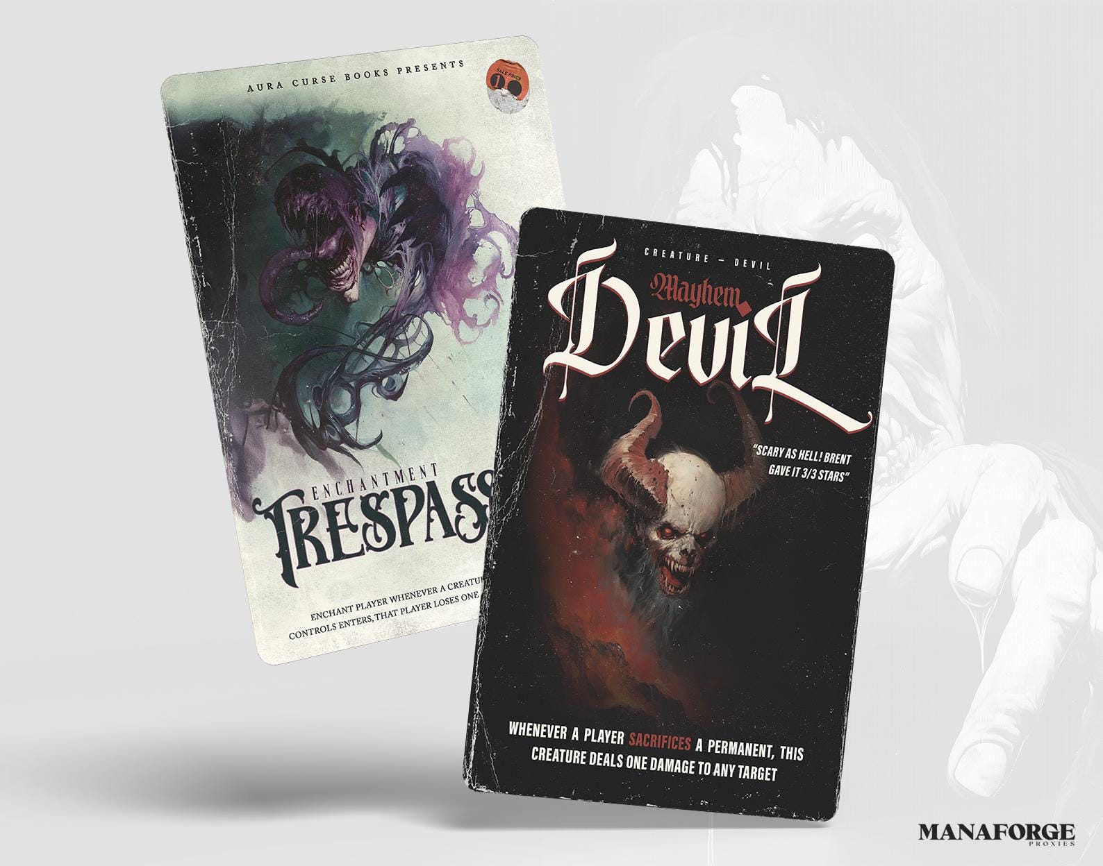 Rakdos Staples Vintage Horror Novels Volume II | Full Art MTG Proxies for Commander & Casual Play