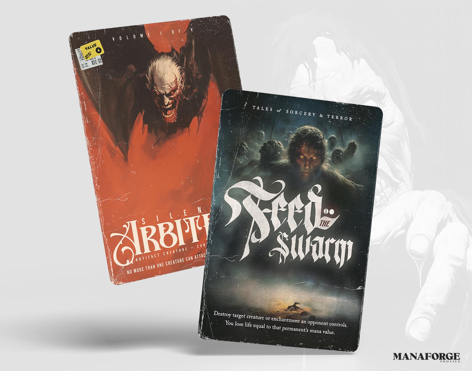 Rakdos Staples Vintage Horror Novels Volume II | Full Art MTG Proxies for Commander & Casual Play