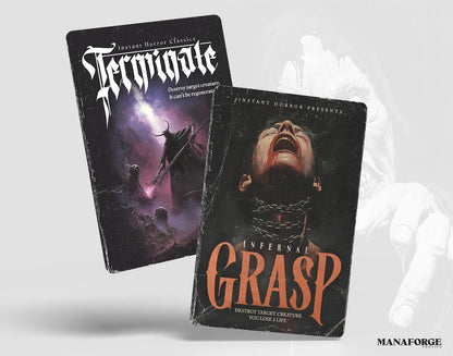 Rakdos Staples Vintage Horror Novels Volume II | Full Art MTG Proxies for Commander & Casual Play