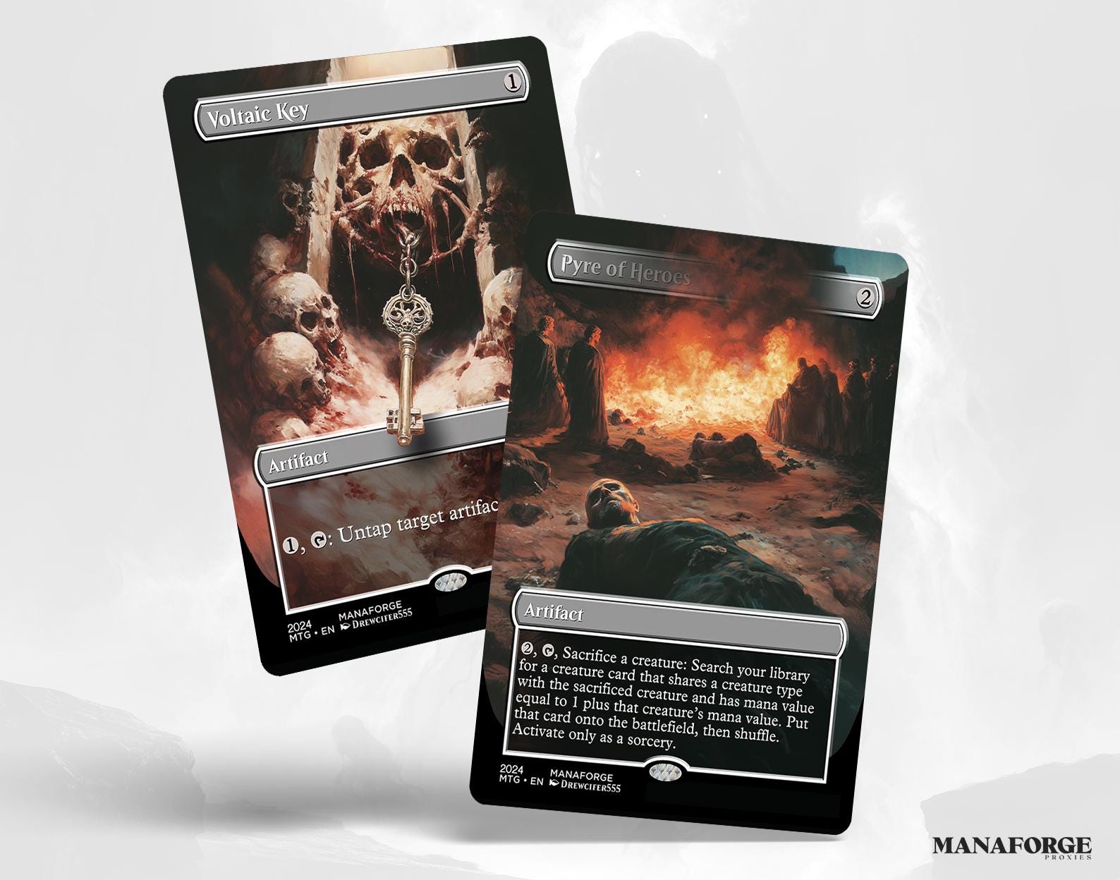 Utility Artifacts Borderless Staples Vol I – Full Art MTG Proxies for Commander & Casual Play | Quality Cards