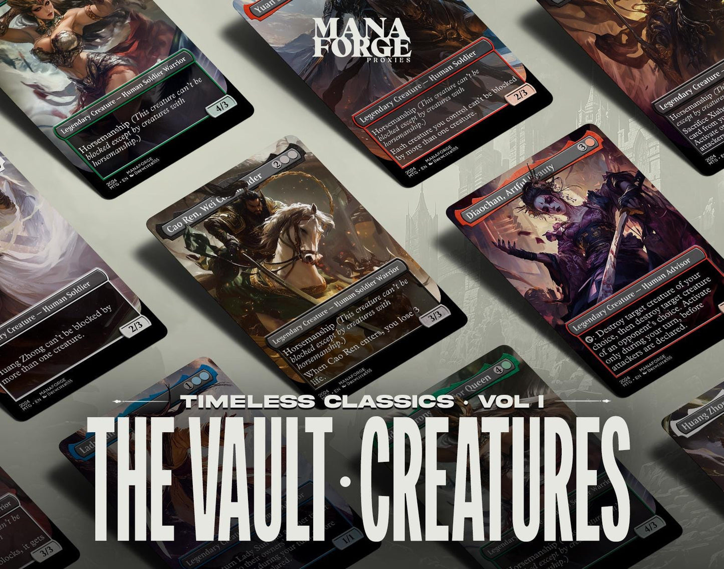 The Vault: Creatures | Volume One – Rare “Three Kingdoms” Legends for Commander & Collectors