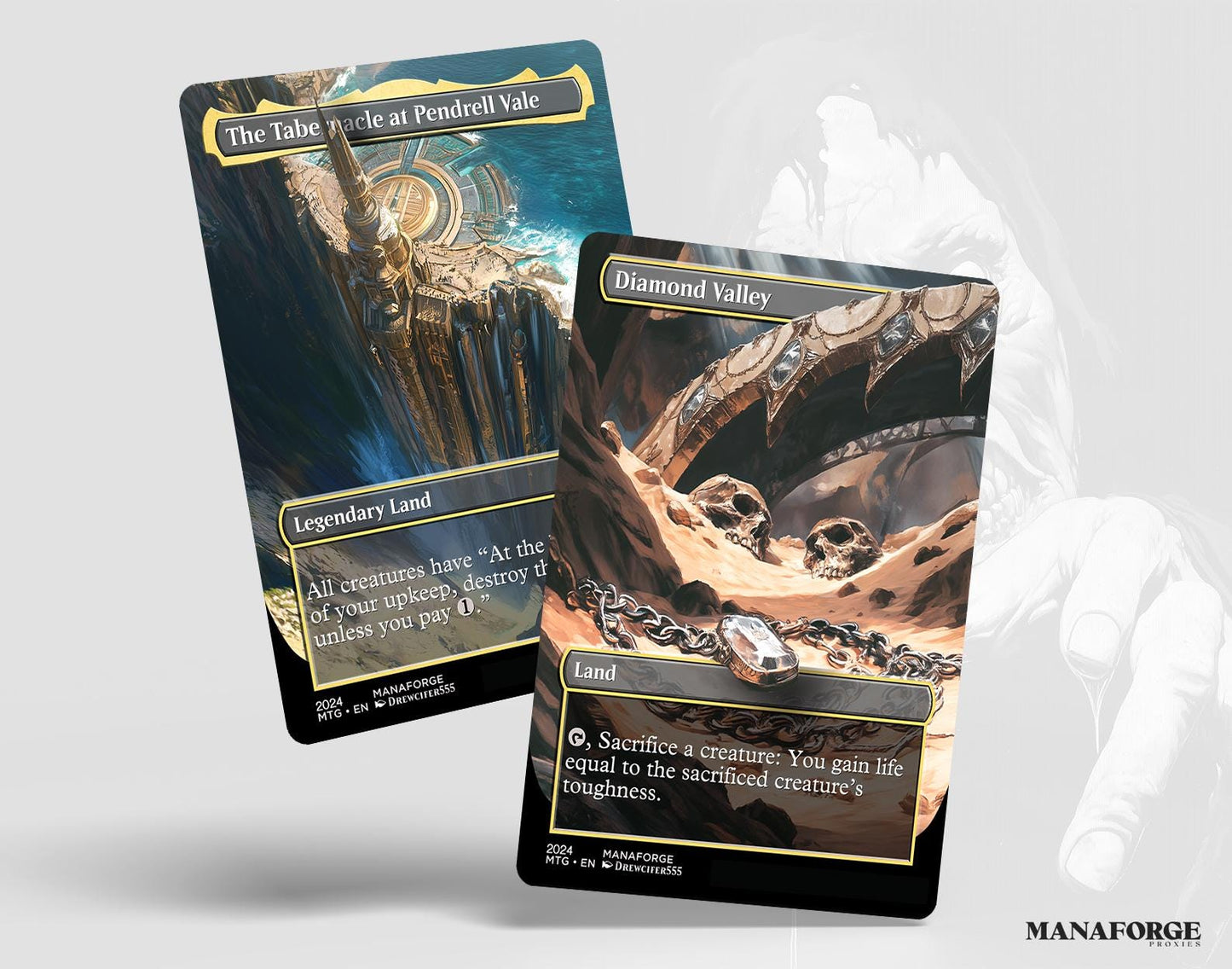 The Vault: Lands | Volume One – Iconic MTG Proxy Collection Featuring Gaea’s Cradle, Tolarian Academy & More