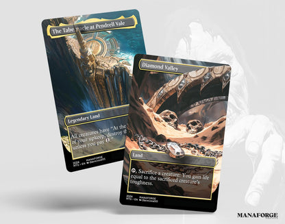 The Vault: Lands | Volume One – Iconic MTG Proxy Collection Featuring Gaea’s Cradle, Tolarian Academy & More