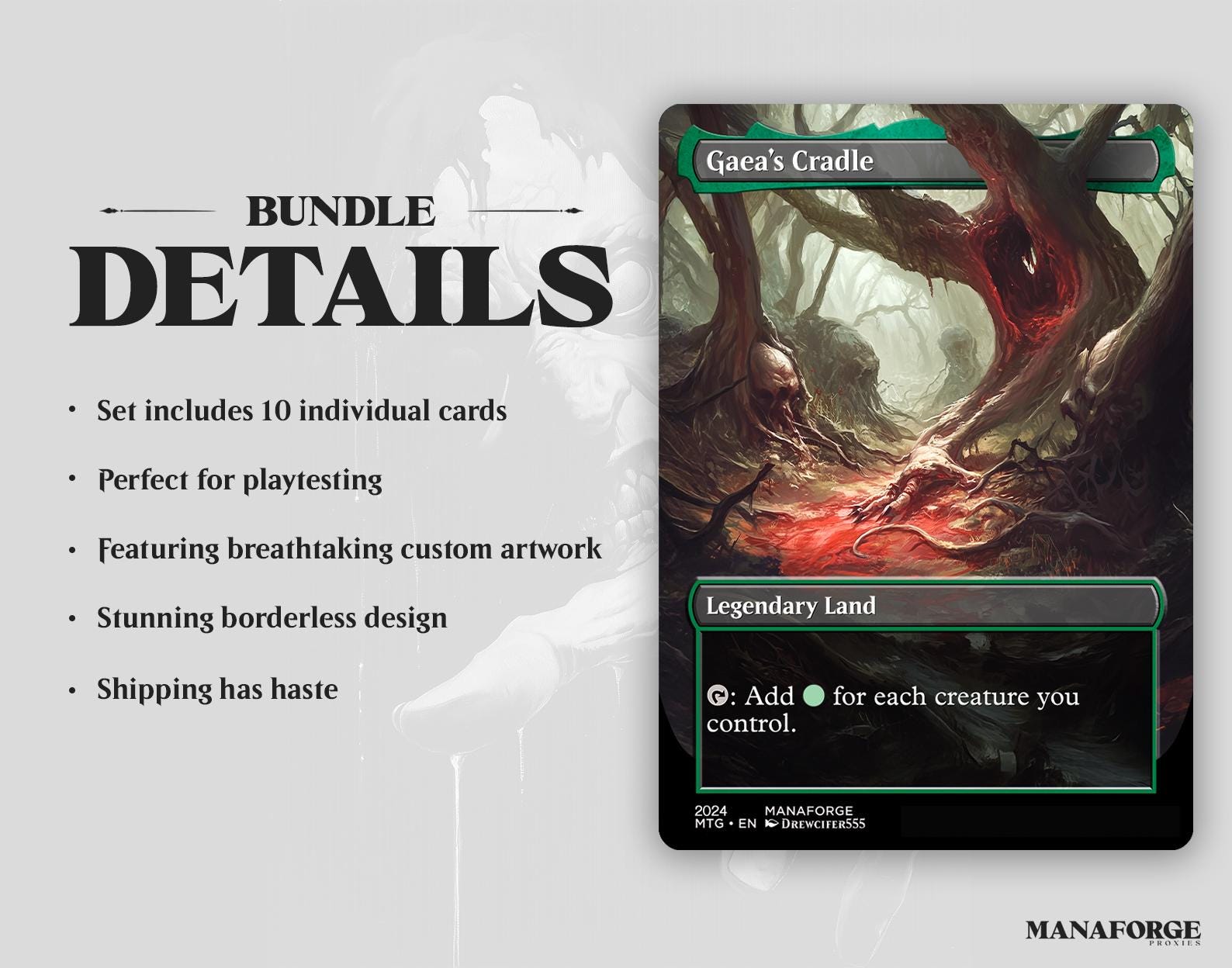 The Vault: Lands | Volume One – Iconic MTG Proxy Collection Featuring Gaea’s Cradle, Tolarian Academy & More