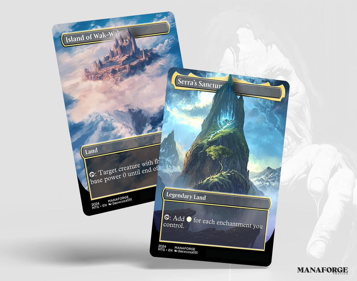 The Vault: Lands | Volume One – Iconic MTG Proxy Collection Featuring Gaea’s Cradle, Tolarian Academy & More