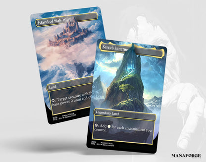 The Vault: Lands | Volume One – Iconic MTG Proxy Collection Featuring Gaea’s Cradle, Tolarian Academy & More