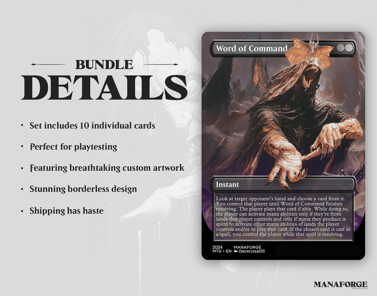 The Vault: Spells | Volume One – Iconic MTG Proxy Collection Featuring Time Walk, Ancestral Recall & More