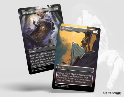 The Vault: Spells | Volume One – Iconic MTG Proxy Collection Featuring Time Walk, Ancestral Recall & More