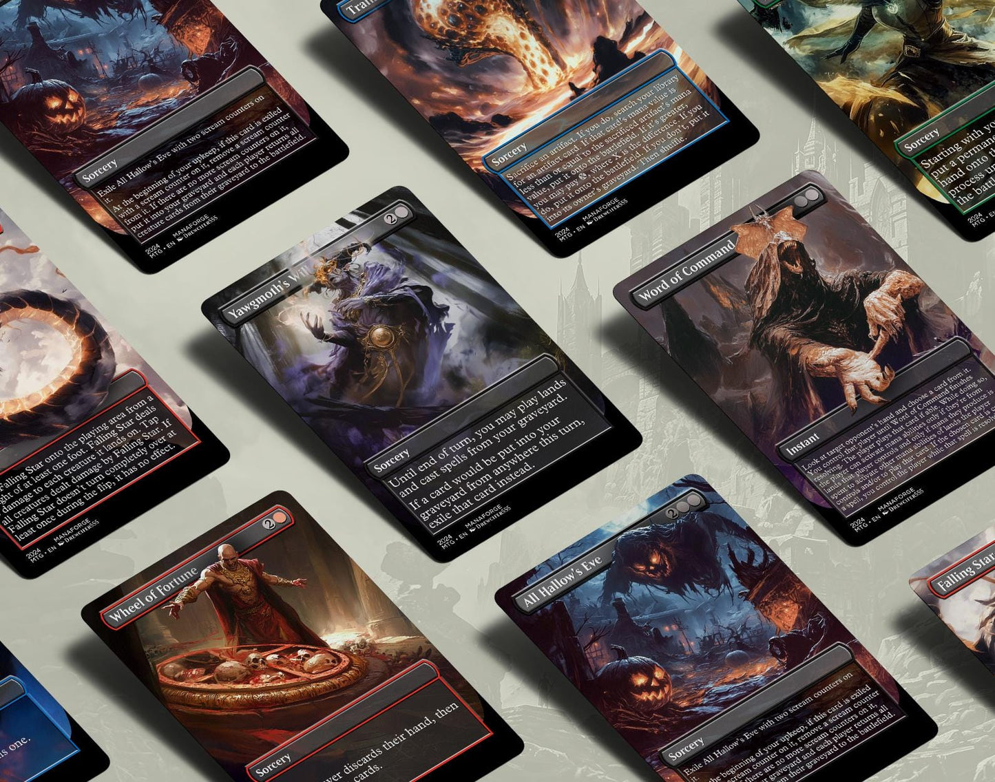 The Vault: Spells | Volume One – Iconic MTG Proxy Collection Featuring Time Walk, Ancestral Recall & More