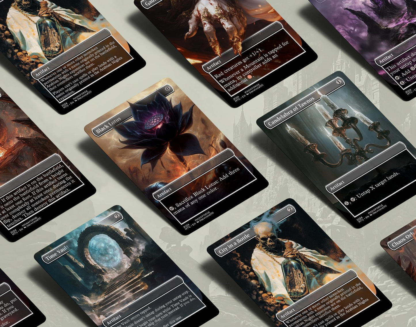 The Vault: Artifacts | Volume One – Premium MTG Proxies Featuring Black Lotus, Time Vault & More