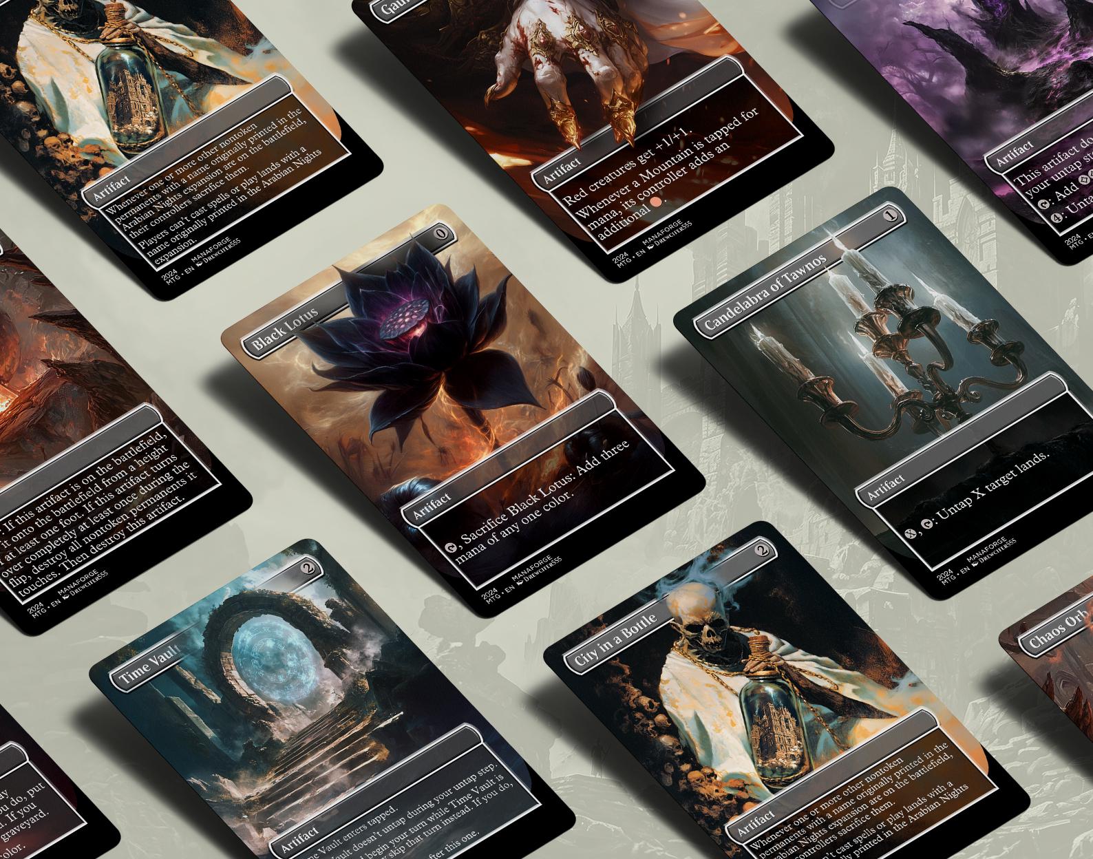 The Vault: Artifacts | Volume One – Premium MTG Proxies Featuring Black Lotus, Time Vault & More