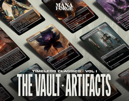 The Vault: Artifacts | Volume One – Premium MTG Proxies Featuring Black Lotus, Time Vault & More