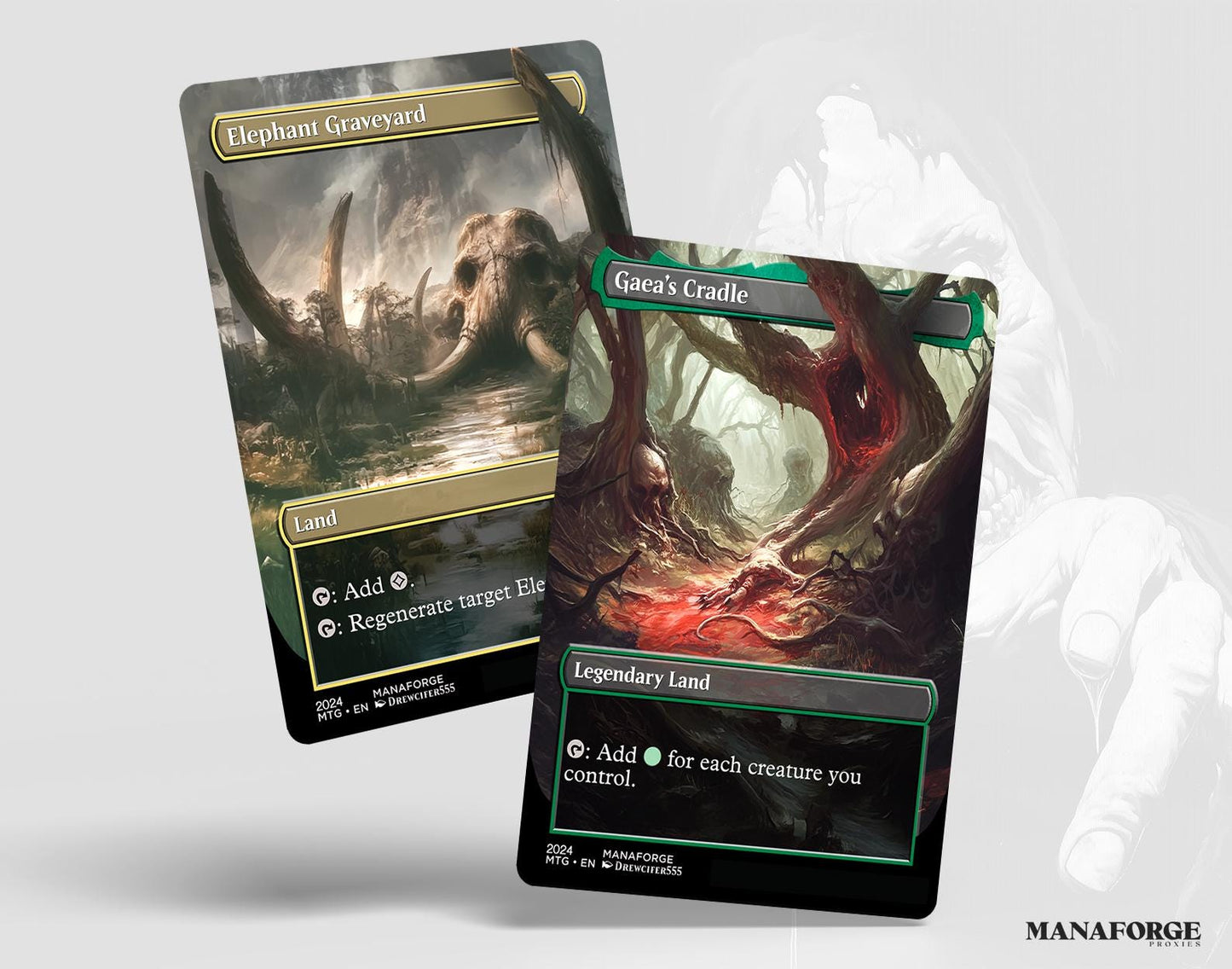 The Vault: Lands | Volume One – Iconic MTG Proxy Collection Featuring Gaea’s Cradle, Tolarian Academy & More