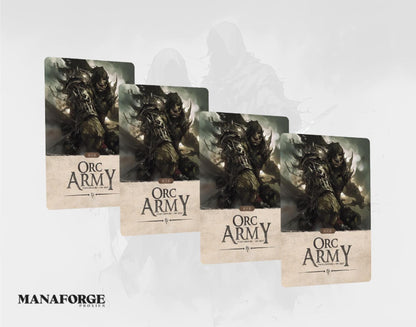 Lord of the Rings MTG Proxy Set | Sauron’s Shadows Full Art Bundle ft. Nazgûl, Witch-King, The One Ring & Orcish Bowmasters