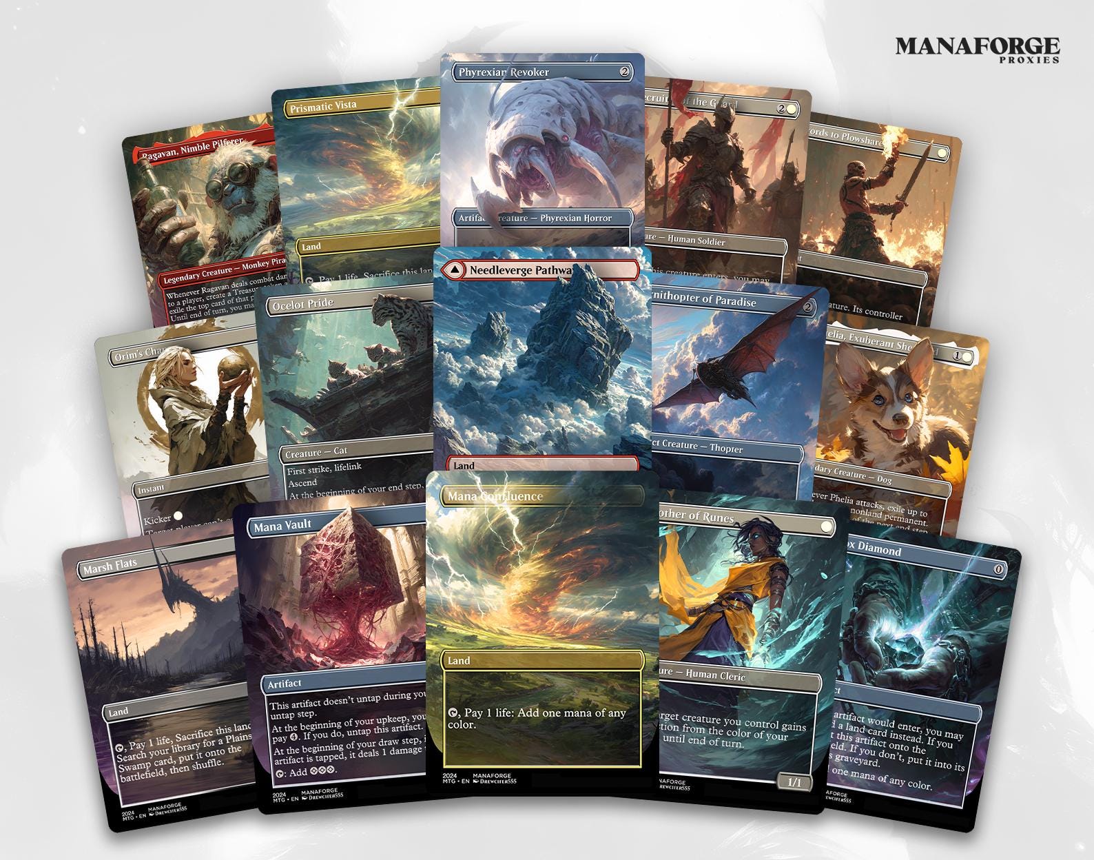 Winota Stax Aggro cEDH Commander Deck – 100-Card Boros Human & Artifact Staples | Ready-to-Play Custom MTG Proxies