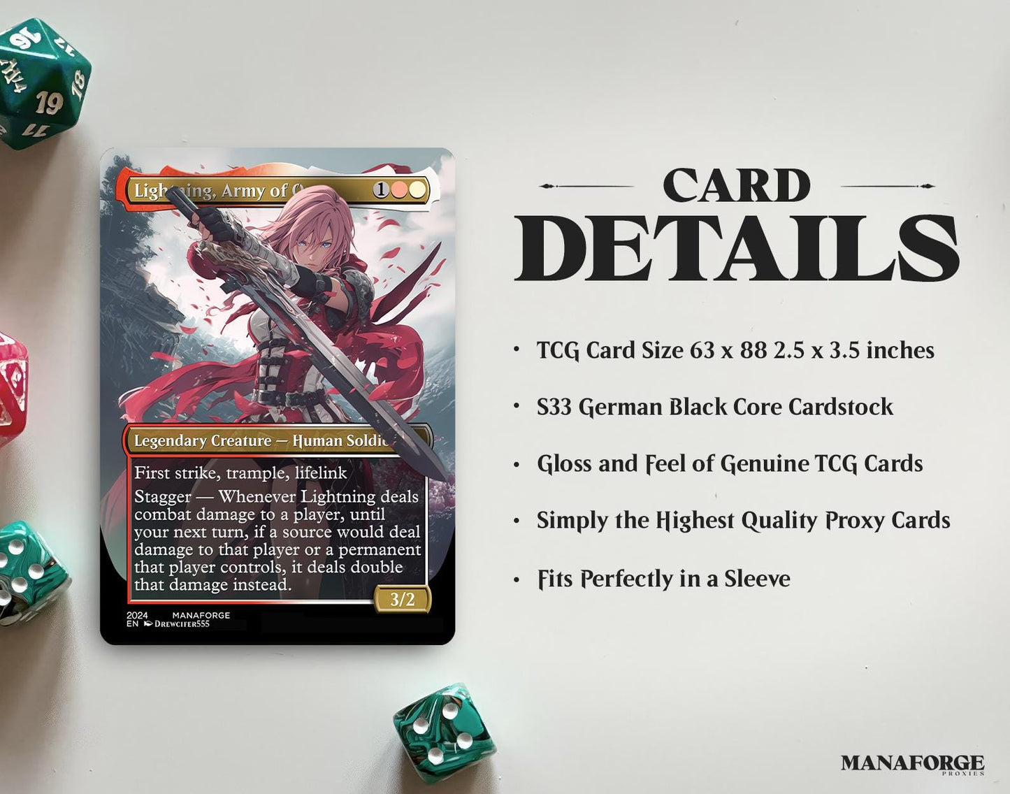 Final Fantasy Borderless Staples Mega Bundle – Volumes I-V (50-Card Set) | Full-Art Foil & Non-Foil MTG Proxies