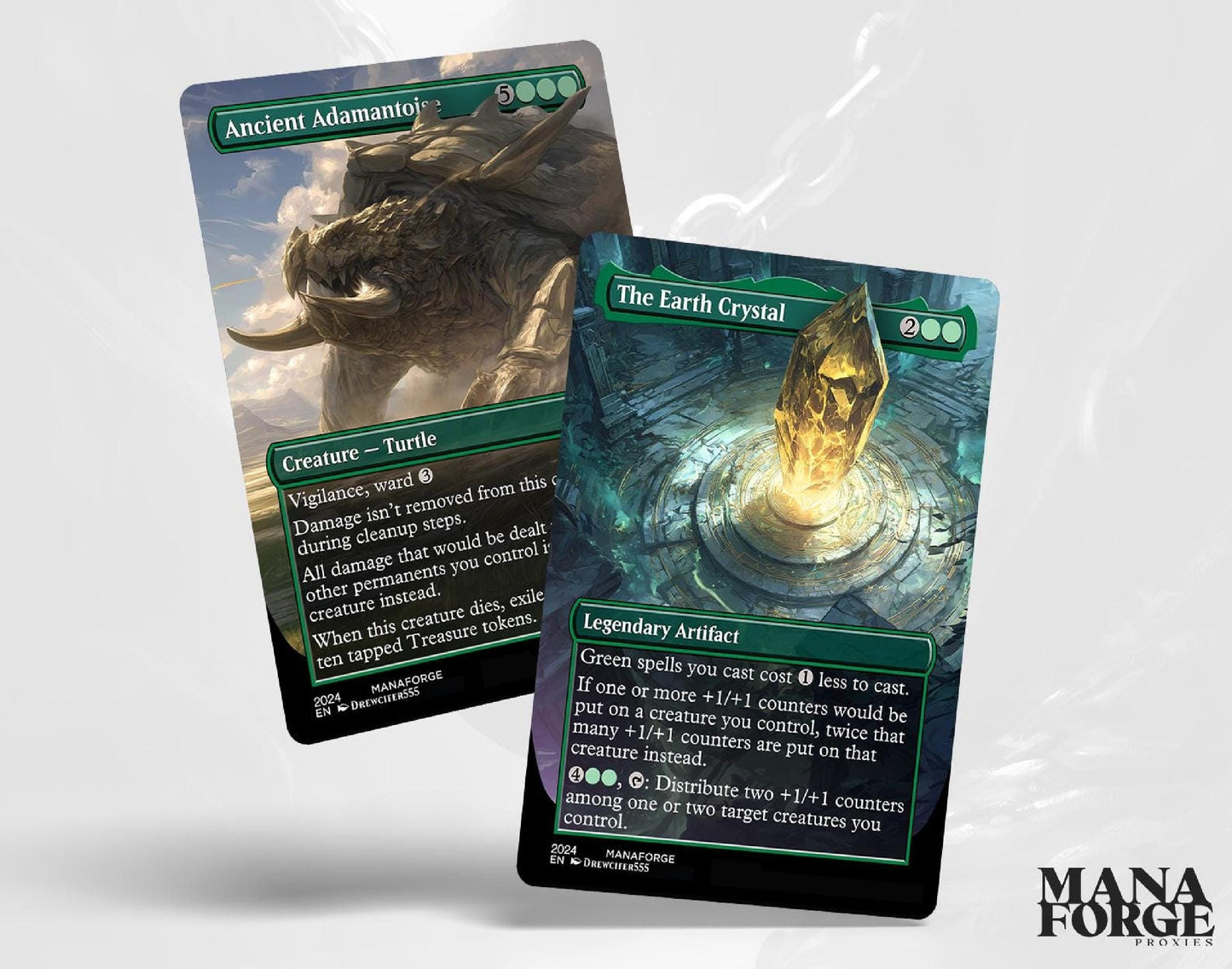 Final Fantasy Borderless Staples – Volume II | Foil & Non-Foil Full-Art MTG Proxy Set – Sephiroth, Yuna, and Ultima