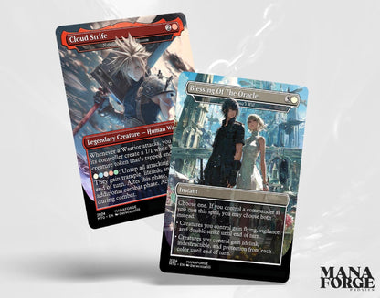 Final Fantasy MTG Proxy Set Vol. 3 | Heroes – Cloud Strife, Sephiroth, Lightning & More Commander Staples