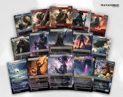 Winota Stax Aggro cEDH Commander Deck – 100-Card Boros Human & Artifact Staples | Ready-to-Play Custom MTG Proxies