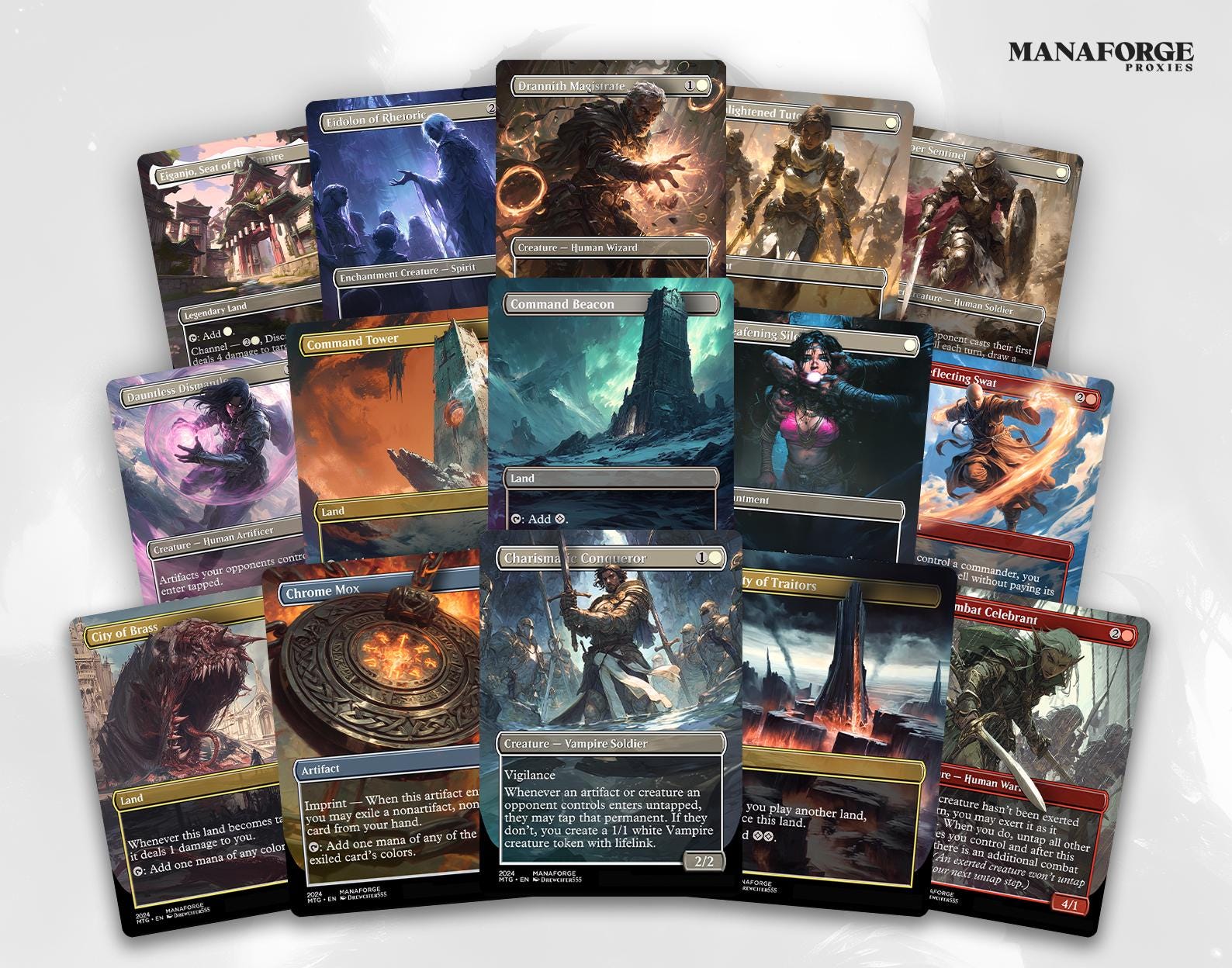 Winota Stax Aggro cEDH Commander Deck – 100-Card Boros Human & Artifact Staples | Ready-to-Play Custom MTG Proxies