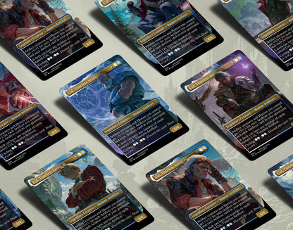 Final Fantasy Borderless Staples – Volume IV | Cid, Timeless Artificer | 10 Unique Full-Art Variants | Foil & Non-Foil MTG Proxies