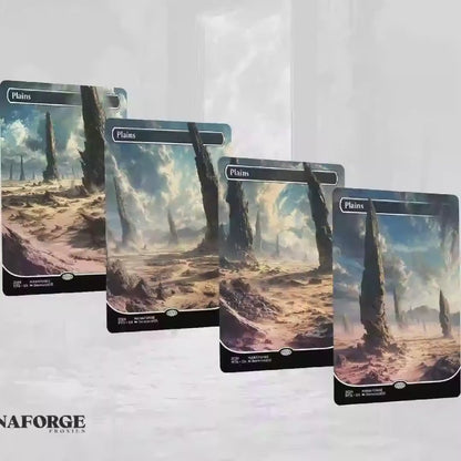Final Fantasy Basic Lands Volume I | 20‑Card Full‑Art MTG Proxy Set (Plains, Island, Swamp, Mountain, Forest)
