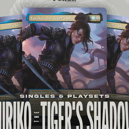 Yuriko, the Tiger’s Shadow Proxy – Full Art Custom MTG Card | Singles or Playset for Commander