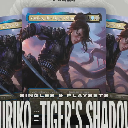 Yuriko, the Tiger’s Shadow Proxy – Full Art Custom MTG Card | Singles or Playset for Commander